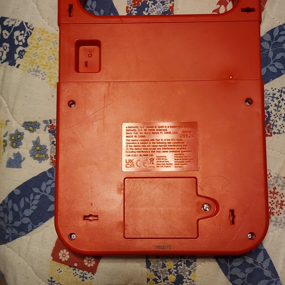 Speak And Spell Interactive Learning Toy - Picture 3 of 3
